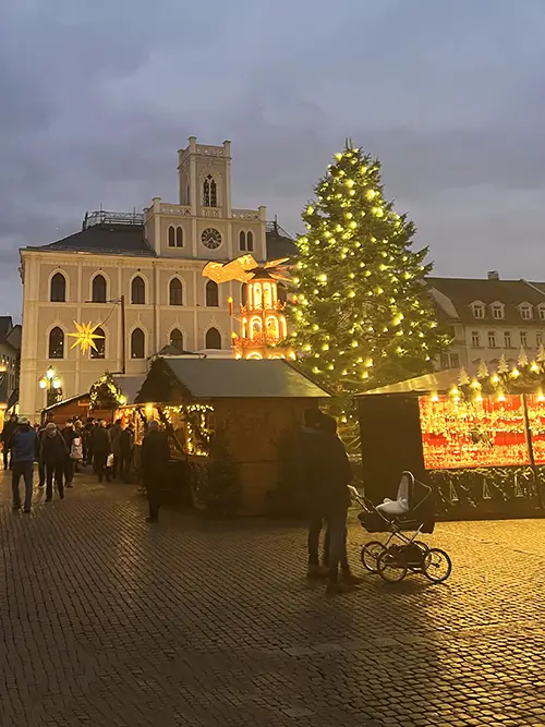 Auf dem Marktplatz